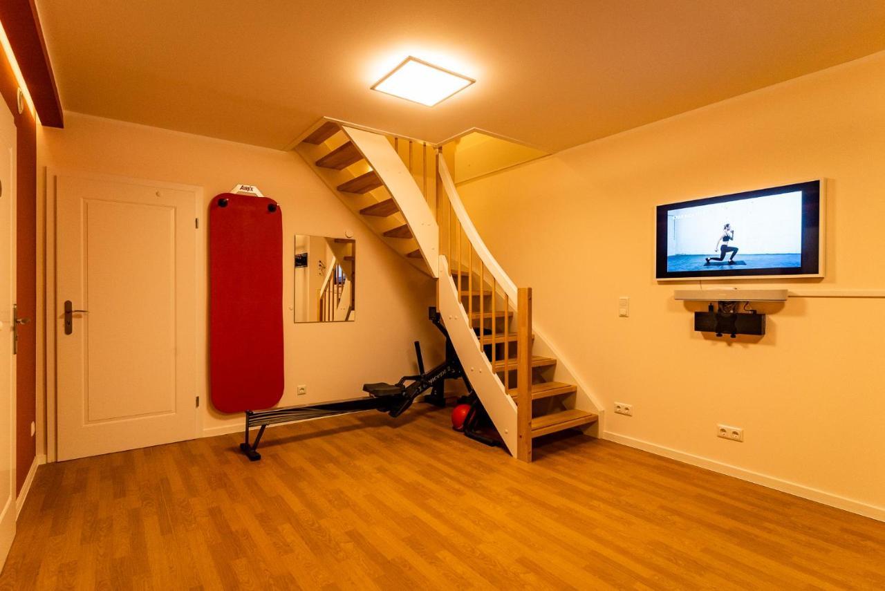 Luxusferienhaus Fuchsbau - Mit Netflix, Playstation, Sauna, Sportraum Und Kamin Zirchow Esterno foto
